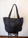 クレドラン　GALE LEATHER WIDETOTE:BLACK