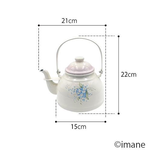 【2025.2月の新商品】imane premier　クラリス・レトロケトル1.5L