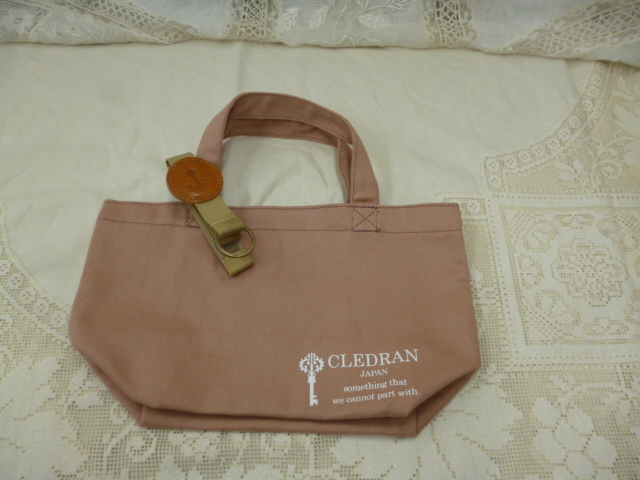 【タイムセール】クレドラン　LOGO TOTE S(2色入荷)　￥6,050→