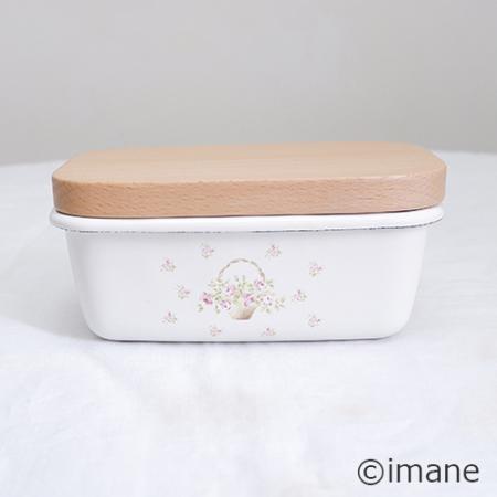 【入荷しました】imane　ローズバスケット・バターケース