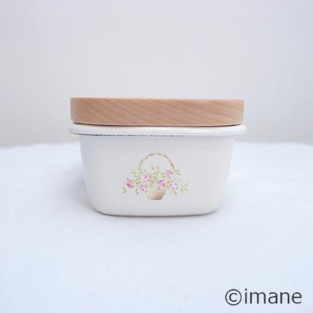 【入荷しました】imane　ローズバスケット・バターケース