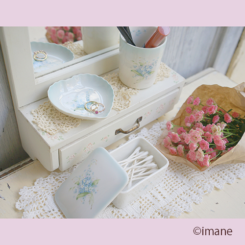 【2023.8月の新商品・入荷しました!!】imane　クラリス・ハートアクセサリートレー